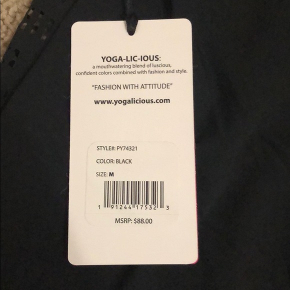 Yogalicious laser cut leggings - Picture 5 of 6